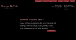 Desktop Screenshot of nonnabellas.com